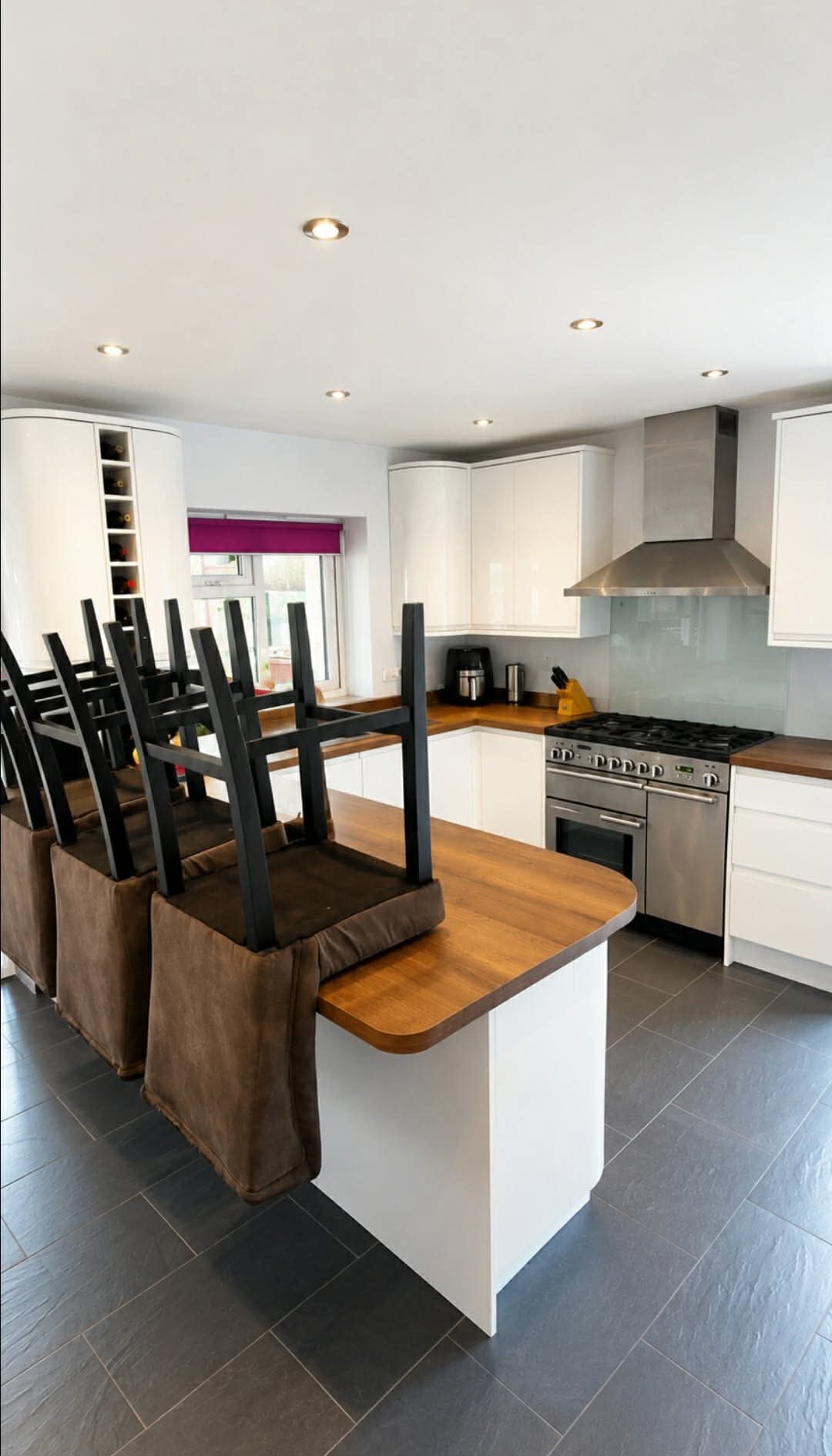 Bright, orderly kitchen after a MooreCleans clean